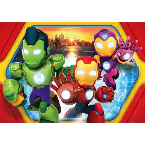 A Vasember és szupercsapata Hero Squad 24 db-os maxi puzzle Clementoni
