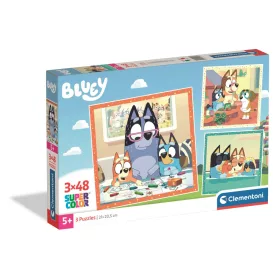 Bluey Creative Play 3x48 db-os puzzle Clementoni