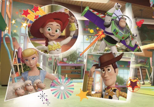 Disney Játékháború Crew 104 db-os puzzle Clementoni