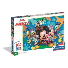 Disney Mickey Colorsplash 104 db-os puzzle Clementoni