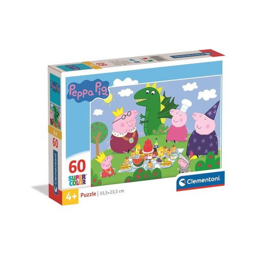 Peppa malac Dragon 60 db-os puzzle Clementoni