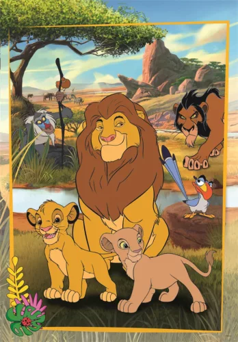 Disney Az Oroszlánkirály Savannah Stories 60 db-os maxi puzzle Clementoni