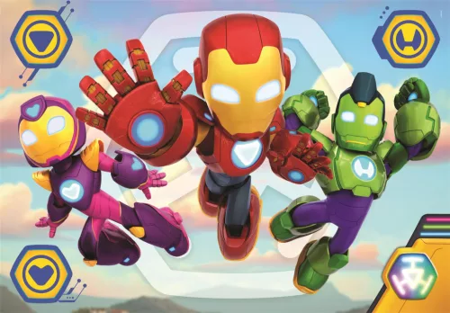 A Vasember és szupercsapata Ready 60 db-os maxi puzzle Clementoni