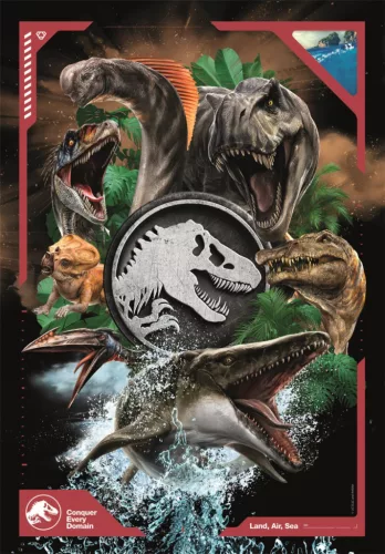 Jurassic World Dominance 180 db-os puzzle Clementoni
