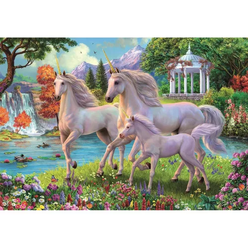Unikornis Waterfall 180 db-os puzzle Clementoni