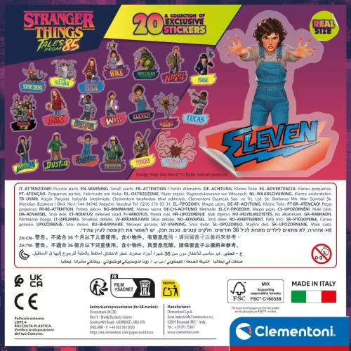 Stranger Things Beholo Mortals 180 db-os puzzle Clementoni
