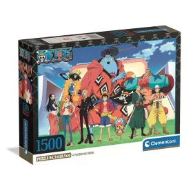 One Piece 1500 db-os Compact puzzle Clementoni