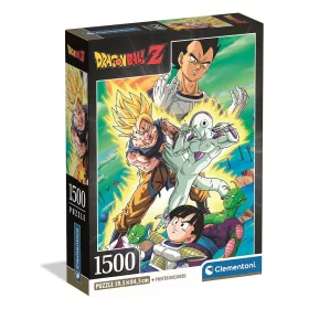   Dragon Ball Intense Battle 1500 db-os Compact puzzle Clementoni