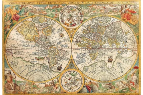 Régi térkép Ancient 2000 db-os puzzle Clementoni