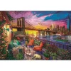 New York Balcony Sunset 3000 db-os puzzle Clementoni