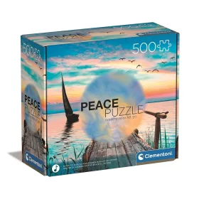 Móló Peaceful 500 db-os Peace puzzle Clementoni