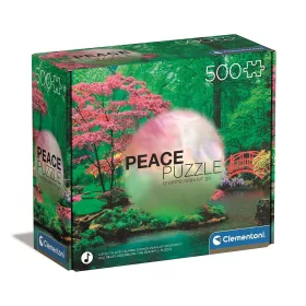 Erdő Raindrops 500 db-os Peace puzzle Clementoni