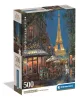 Párizs Night at Eiffel Café 500 db-os Compact puzzle Clementoni
