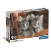 Cicás Cozy Cat 500 db-os Compact puzzle Clementoni