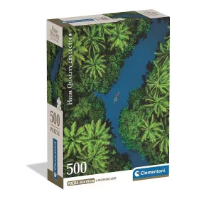   Trópusi folyó Aerial View 500 db-os Compact puzzle Clementoni
