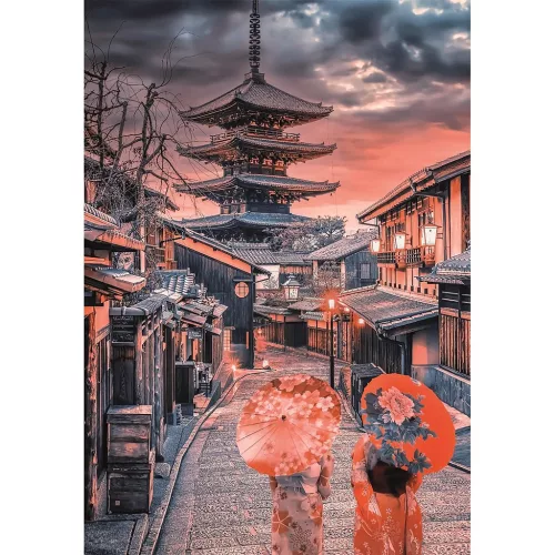 Japán Evening in Kyoto 500 db-os Compact puzzle Clementoni