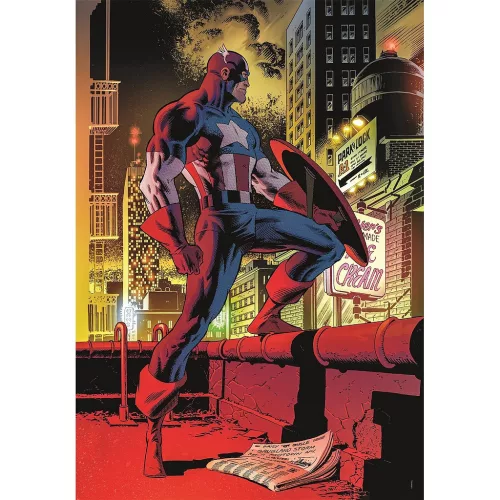 Bosszúállók Captain America 1000 db-os Compact puzzle Clementoni