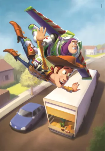 Disney Játékháború High Flying 1000 db-os puzzle Clementoni