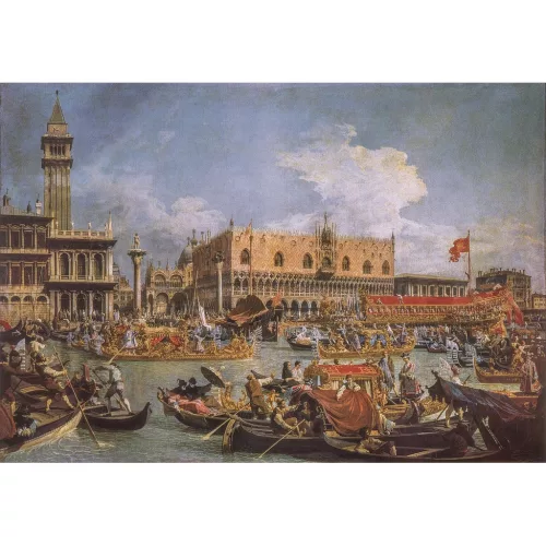 Művészet View of the Ducal Palace 1000 db-os Compact puzzle Clementoni