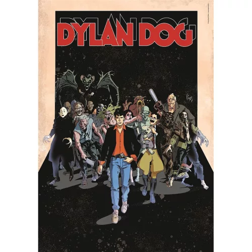 Dylan Dog Nightmare 1000 db-os Compact puzzle Clementoni
