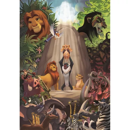 Disney Az Oroszlánkirály Legacy 1000 db-os Compact puzzle Clementoni