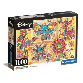   Disney Classics Boho Style 1000 db-os Compact puzzle Clementoni