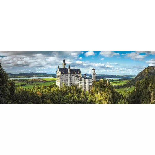 Németország Neuschwantein 1000 db-os panoráma Compact puzzle Clementoni