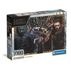   Trónok Harca Ice and Fire 1000 db-os Compact puzzle Clementoni