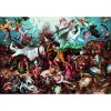 Művészet A Lázadó angyalok bukása Bruegel 1000 db-os Compact puzzle Clementoni
