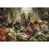 Állatos Mystic Jungle 1000 db-os puzzle Clementoni
