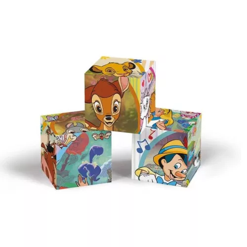Disney Classics Striped Frame mesekocka 12 db-os Clementoni