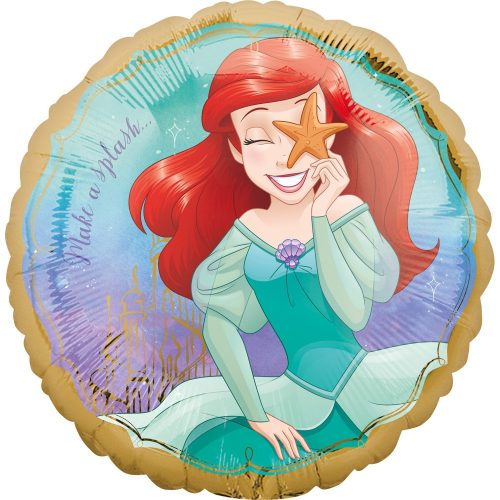 Disney Hercegnők, Ariel fólia lufi 43 cm