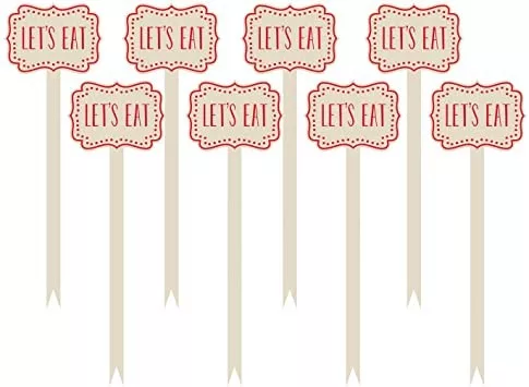 Let's Eat Red pálca 12 db-os