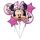 Disney Minnie Bouquet fólia lufi 5 db-os szett