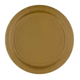 Arany Gold papírtányér 8 db-os 23 cm