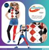 Harley Quinn Crazy jelmez 10-12 év
