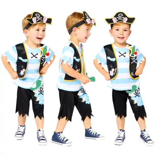 Peppa malac Pirate jelmez 2-3 év