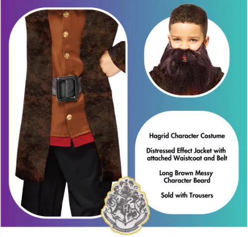 Harry Potter Hagrid jelmez 10-12 év