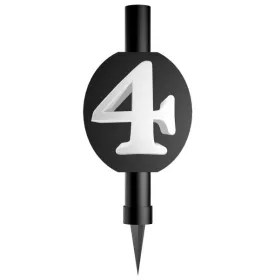 Fekete Black 4-es torta tűzijáték 12 cm