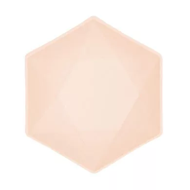 Barack Vert Decor hatszögletű mélytányér 6 db-os 15,8 cm