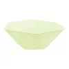Zöld Vert Decor hatszögletű mélytányér 6 db-os 15,8 cm