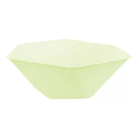 Zöld Vert Decor hatszögletű mélytányér 6 db-os 15,8 cm