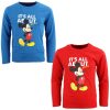 Disney Mickey All About gyerek hosszú ujjú póló 3 - 8 év / 98 - 128 cm