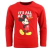 Disney Mickey All About gyerek hosszú ujjú póló 98-128 cm