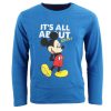 Disney Mickey All About gyerek hosszú ujjú póló 3 - 8 év / 98 - 128 cm