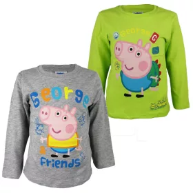   Peppa malac George gyerek hosszú póló, felső 2 - 6 év / 92 - 116 cm