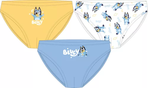 Bluey Stars gyerek fehérnemű, alsó 3 darab/csomag 3 - 8 év / 98 - 128 cm