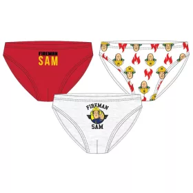   Sam a tűzoltó Flame gyerek fehérnemű, alsó 3 darab/csomag 3 - 8 év / 98 - 128 cm