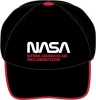 NASA Black gyerek baseball sapka 54-56 cm