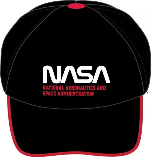 NASA Black gyerek baseball sapka 54-56 cm